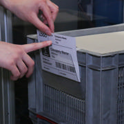 Rigid Label Holders for Bins and Containers, A6, 105 x 148 mm