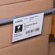 Rigid Label Holders for Bins and Containers, A5, 148 x 210 mm