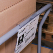 Rigid Label Holders for Bins and Containers, A5, 148 x 210 mm