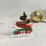 Customisable Acrylic Table Place Card, Round