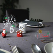 Customisable Acrylic Table Place Card with Star
