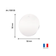 Customisable Acrylic Disc XS, 50 mm