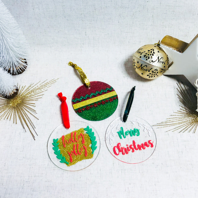 Customisable Acrylic Disc S, 100 mm