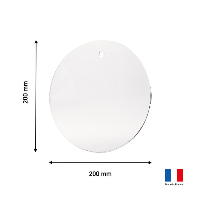 Customisable Acrylic Disc M, 200 mm