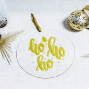 Customisable Acrylic Disc M, 200 mm