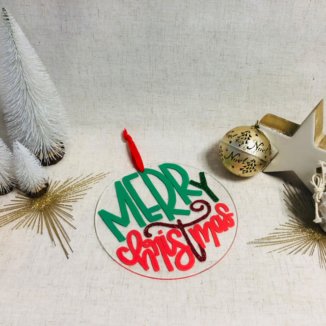 Customisable Acrylic Disc M, 200 mm