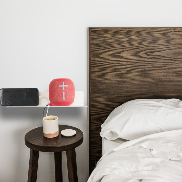 Floating Acrylic Shelf, L-shape