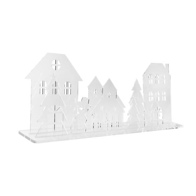 Acrylic Christmas Village