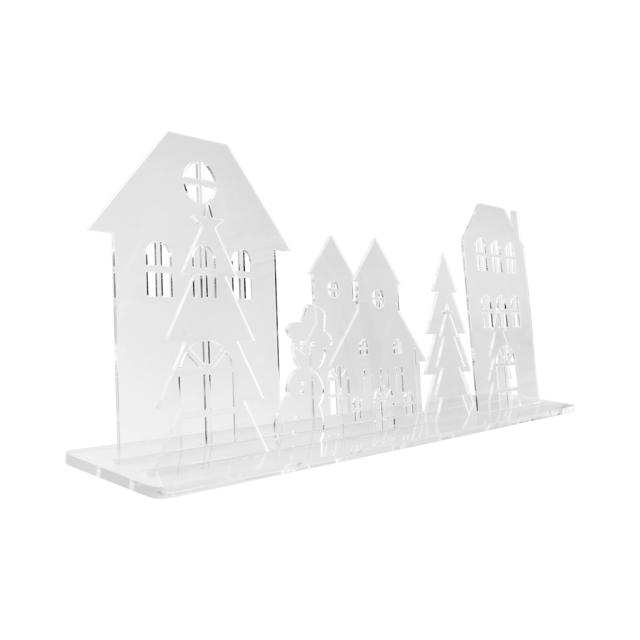 Acrylic Christmas Village