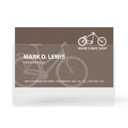 Self-adhesive Business Card Pocket, Permanent, Long Side Opening