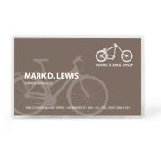 Self-adhesive Business Card Pocket, Permanent, Long Side Opening