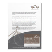 Self-adhesive Business Card Pocket, Permanent, Long Side Opening