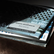Self-adhesive Business Card Pocket, Permanent, 95 x 60 mm, Short Side Opening