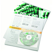 Self-adhesive CD Pocket, with Flap, Permanent