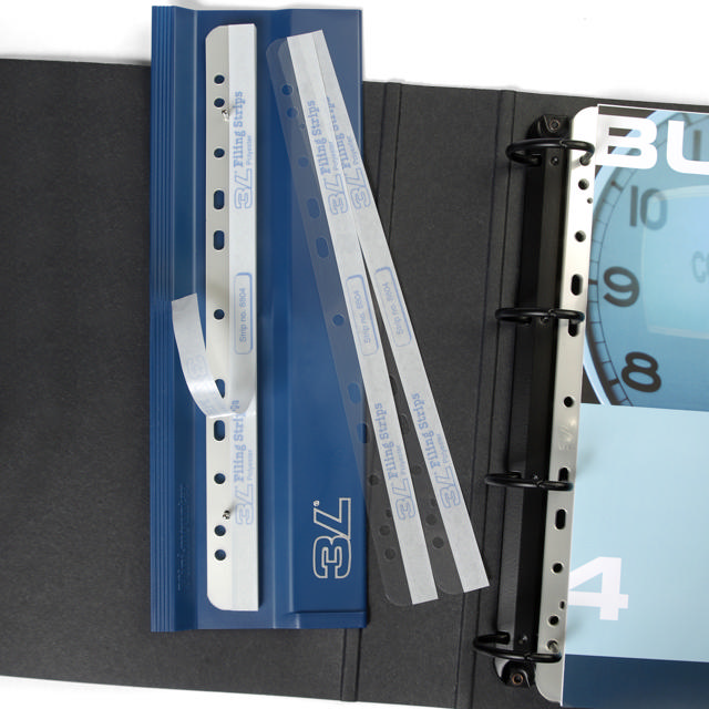 Self-adhesive Filing Strip, Permanent, A4, 295 mm