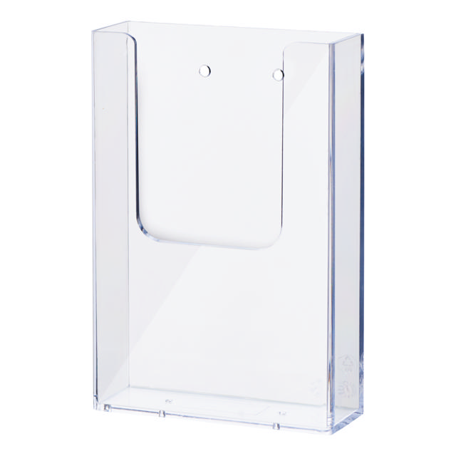 Wall Leaflet Holder, 1 compartment, 1/3 A4, portrait