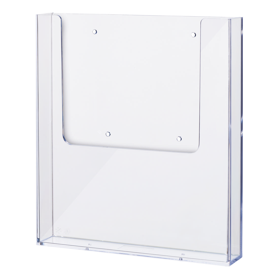 Wall Leaflet Holder, 1 compartment, A4, portrait