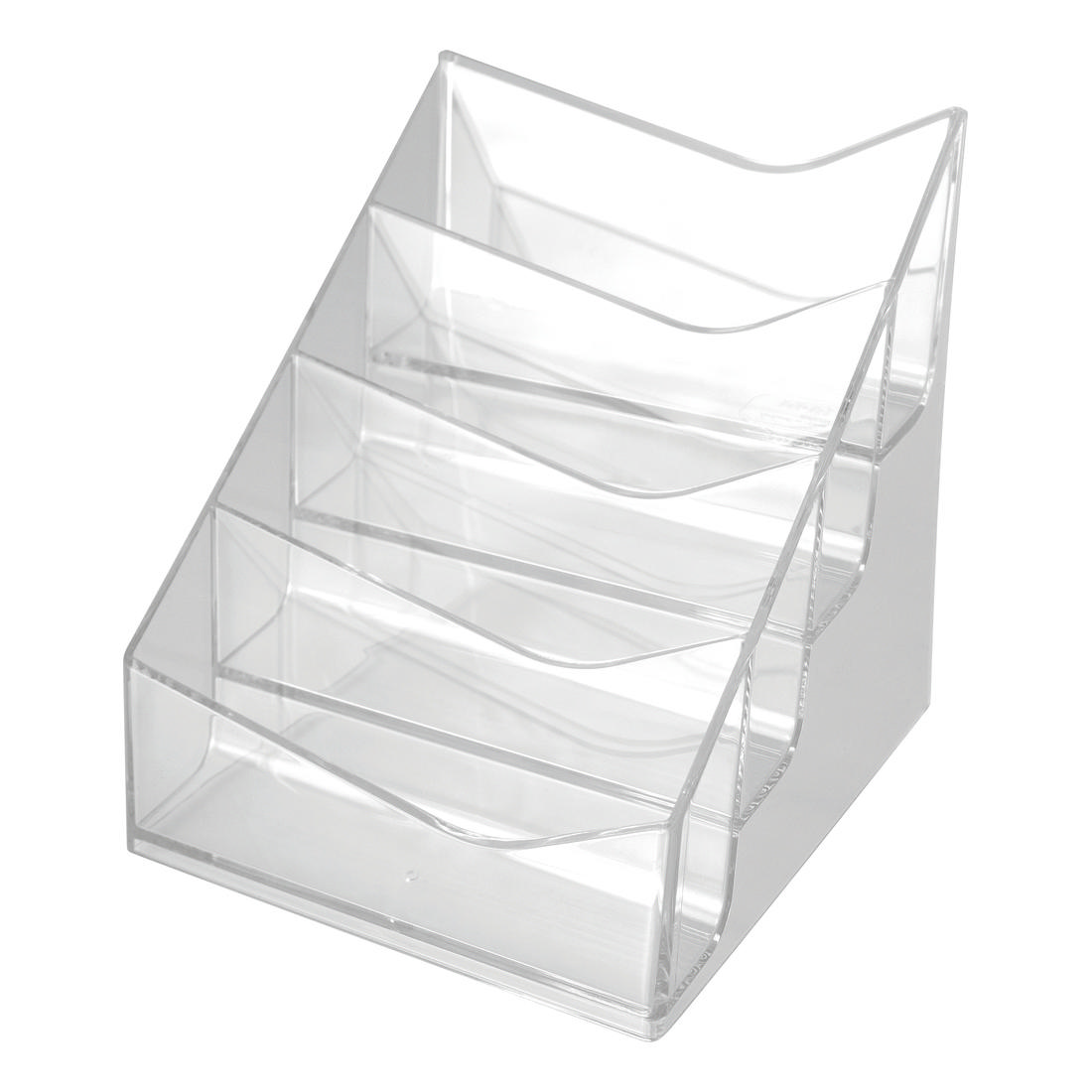 Business Card Holder, 4 compartments