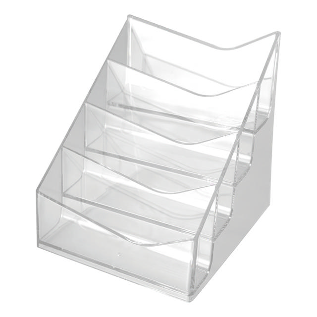 Business Card Holder, 4 compartments