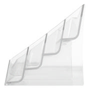 Business Card Holder, 4 compartments