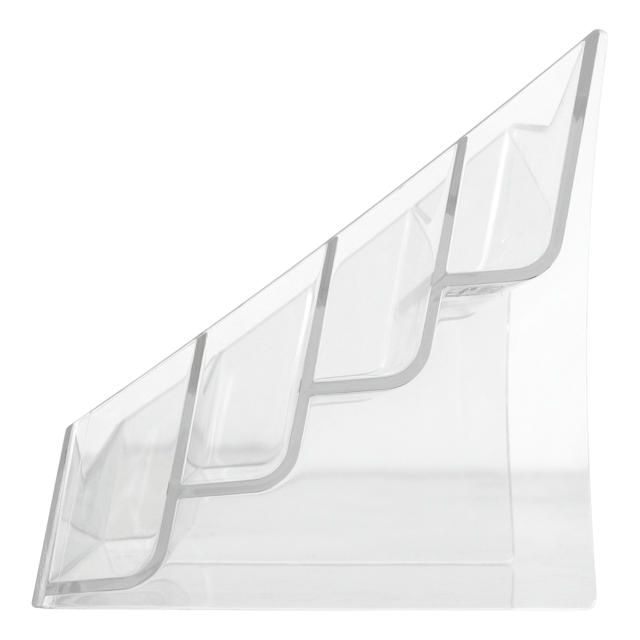 Business Card Holder, 4 compartments