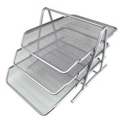 3 Tier Wire Mesh Filing Tray, A4-C4