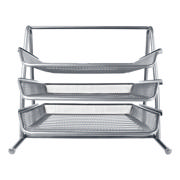 3 Tier Wire Mesh Filing Tray, A4-C4