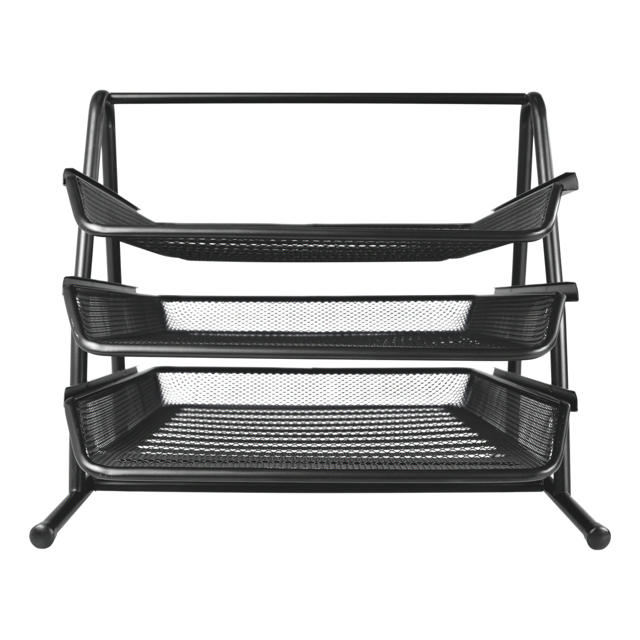 3 Tier Wire Mesh Filing Tray, A4-C4