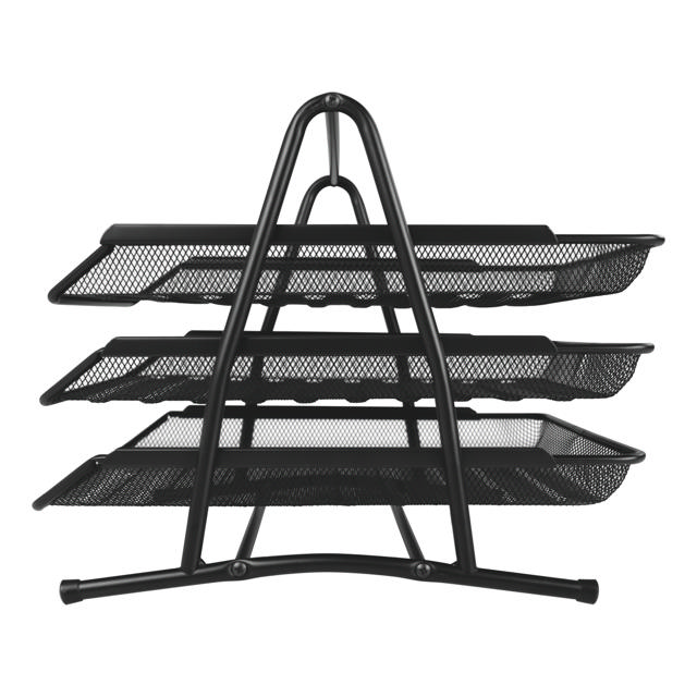 3 Tier Wire Mesh Filing Tray, A4-C4