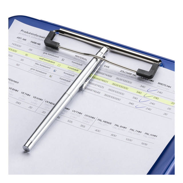 Clipboard with Storage Compartment, A4