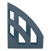 Magazine Rack, A4-CA, 100% Recycled, Blue Angel