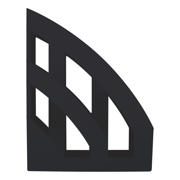 Magazine Rack, A4-CA, 100% Recycled, Blue Angel