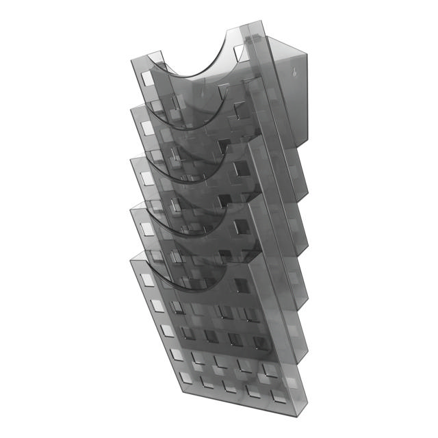 The Grid Wall Leaflet Organiser, 5 compartments, A4