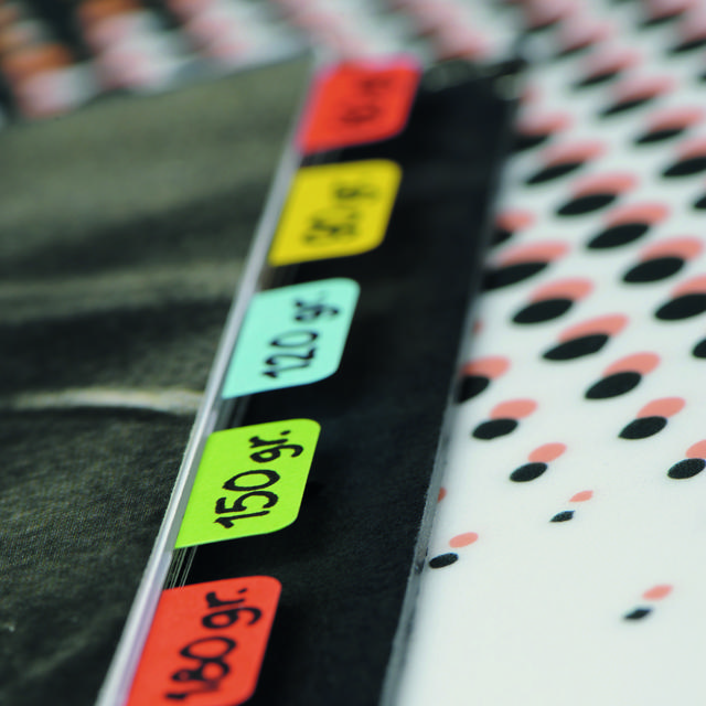 3L Self-adhesive Index Tab, Repositionable, 12 x 40 mm