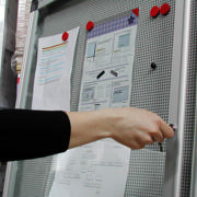 Easy Load Repositionable Pocket with Magnetic Corner Closure