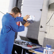 Easy Load Repositionable Pocket with Magnetic Corner Closure