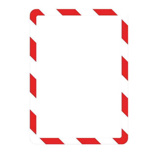 Magneto Magnetic Safety Display Pocket, Red/White