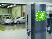 Magneto Magnetic Safety Display Pocket, Green/White