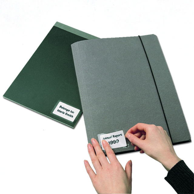 Self-laminating Label, Permanent, 20 x 60 mm