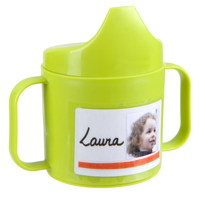 Self-laminating Label, Permanent, 20 x 60 mm