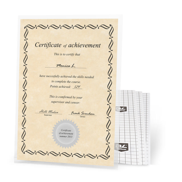 Self-aminating Sheet, A4