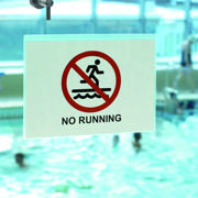 Self-adhesive Water Resistant Signage Pocket, Repositionable, A3