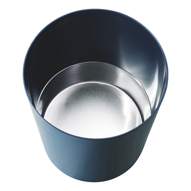 Safety Flame Retardant Waste Bin, with Aluminium Insert, 13L, TÜV certified