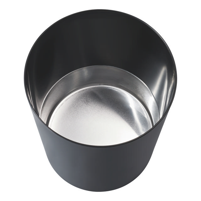 Safety Flame Retardant Waste Bin, with Aluminium Insert, 13L, TÜV certified