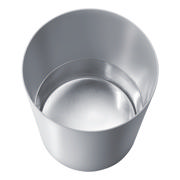 Safety Flame Retardant Waste Bin, with Aluminium Insert, 13L, TÜV certified