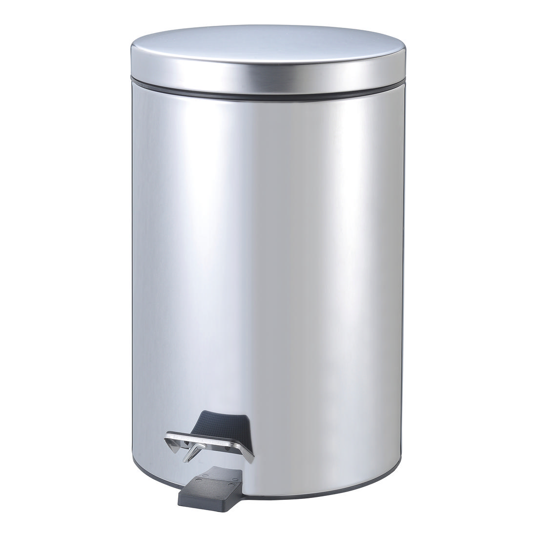 Step Bin, Stainless Steel, 12L