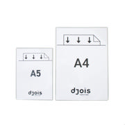 Kang Easy Load Self-adhesive Signage Pocket, Permanent, A4