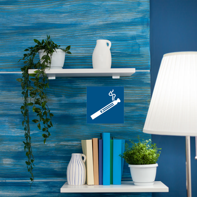 E-cigarette/Vaper Permitted Sign, 200 x 200 mm